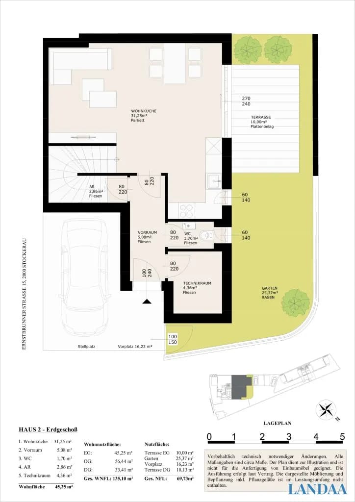 5-Zimmer-Haus kaufen in Korneuburg – 135,1 m², € 579.000 – Bild 24 von 26