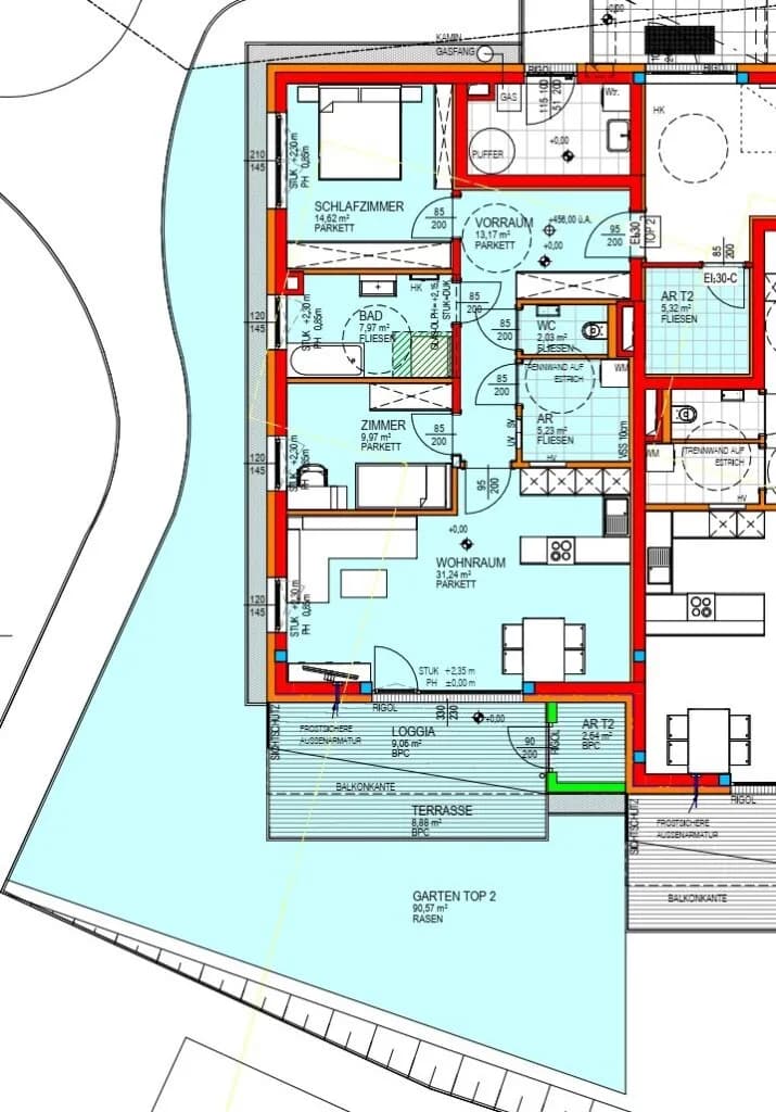 Wohnung mieten in Ried im Innkreis – 84 m², € 1.301 – Bild 4 von 4