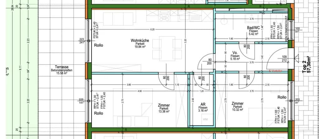 2-Zimmer-Wohnung mieten in Leibnitz – 57,3 m², € 1.034 – Bild 15 von 15