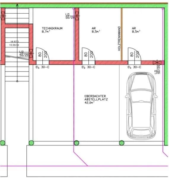 3-Zimmer-Wohnung mieten in Weiz – 65 m², € 940 – Bild 17 von 18