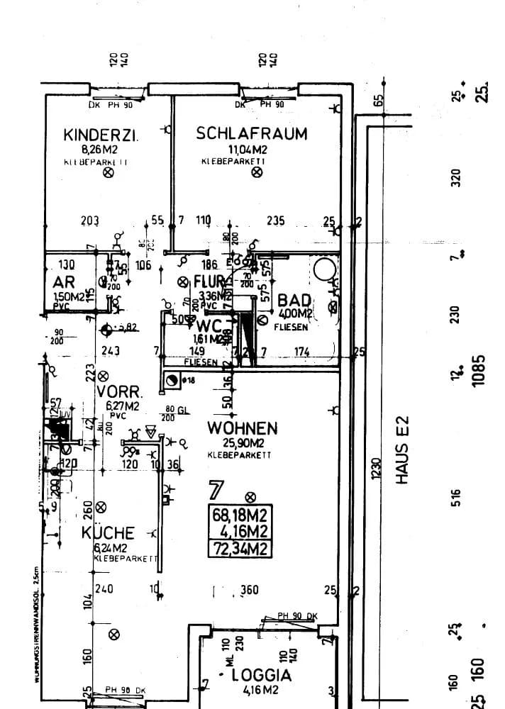 3-Zimmer-Wohnung mieten in Wels – 72,34 m², € 753 – Bild 3 von 6