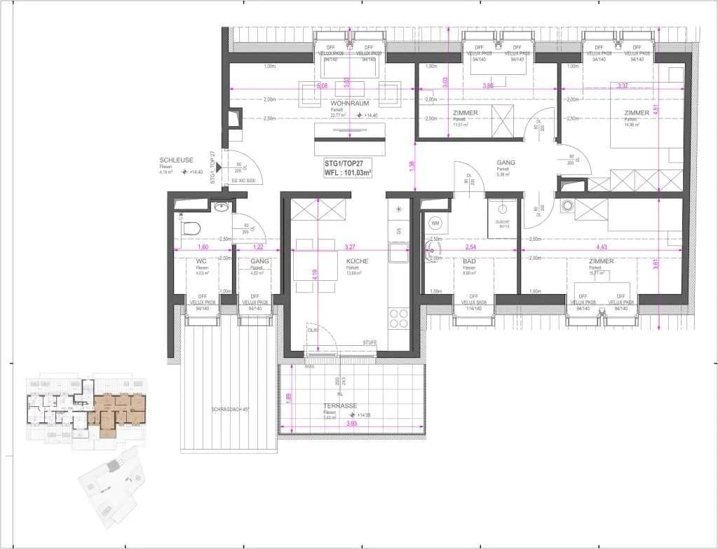 4-Zimmer-Wohnung kaufen in Wien – 101,03 m², € 699.900 – Bild 33 von 34