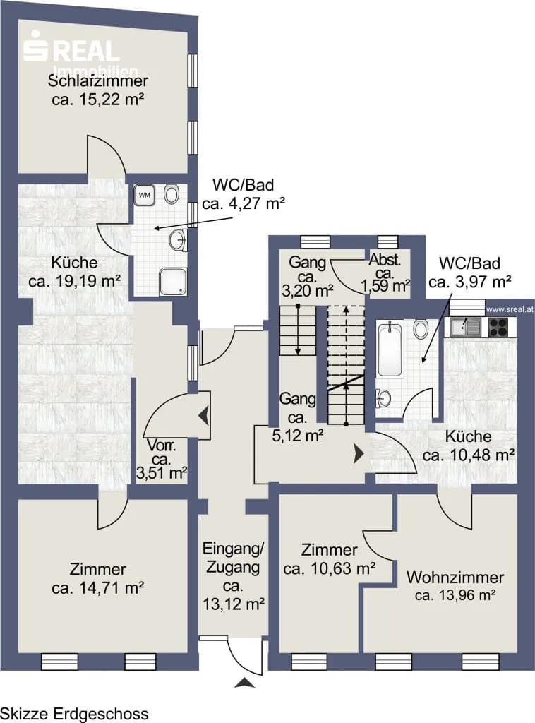 9-Zimmer-Immobilie kaufen in Amstetten – 217,97 m², € 330.000 – Bild 18 von 20