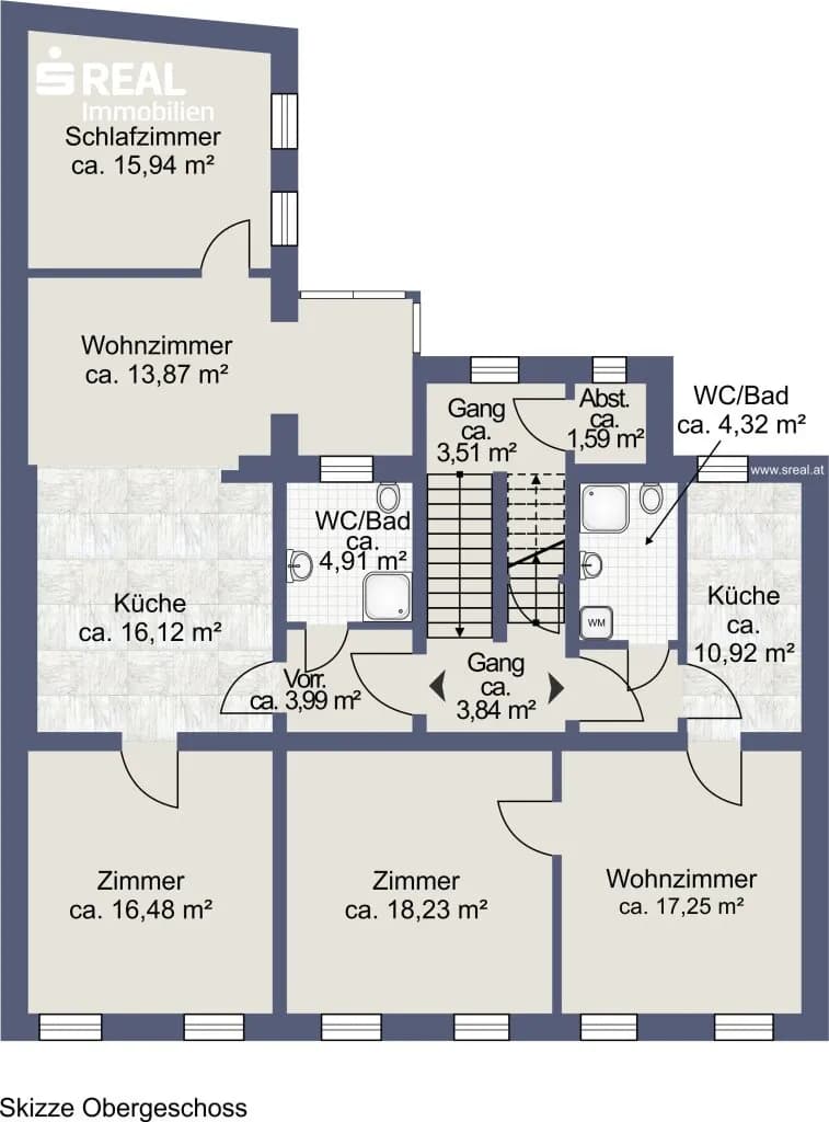 9-Zimmer-Immobilie kaufen in Amstetten – 217,97 m², € 330.000 – Bild 19 von 20
