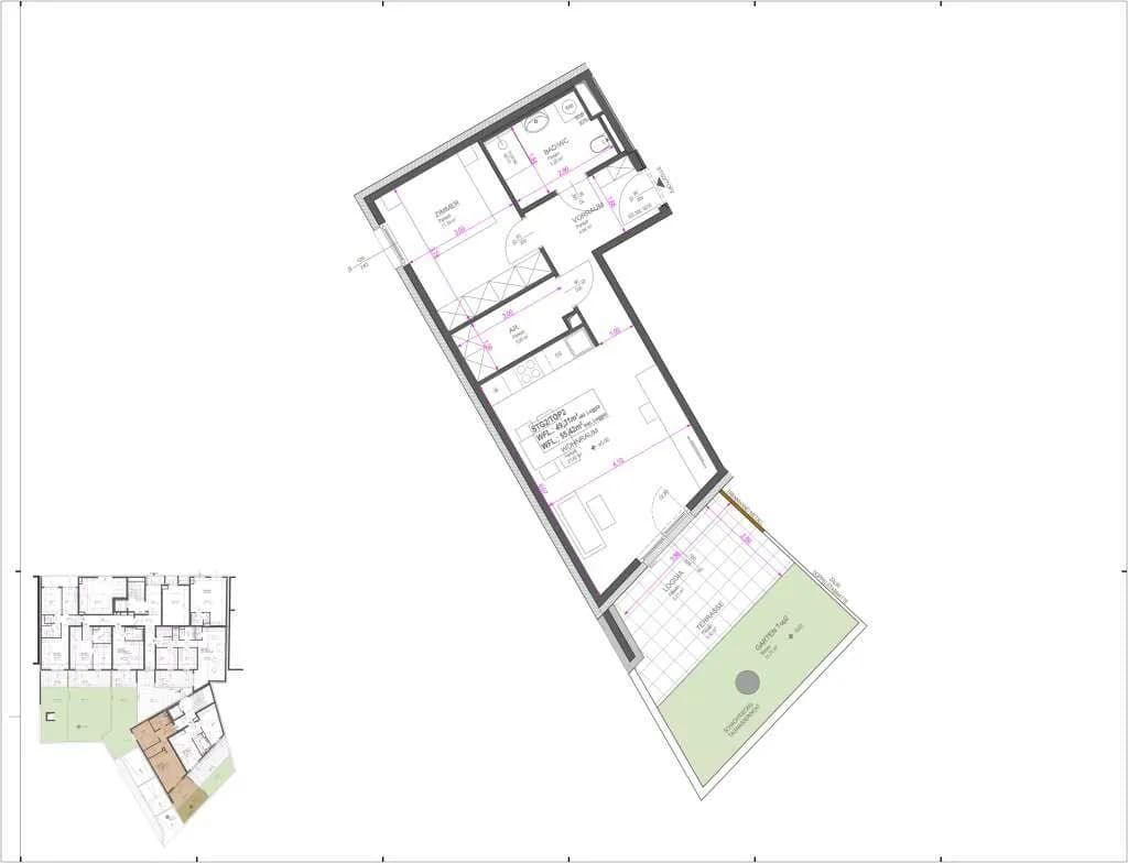2-Zimmer-Wohnung kaufen in Wien – 49,31 m², € 323.084 – Bild 17 von 18