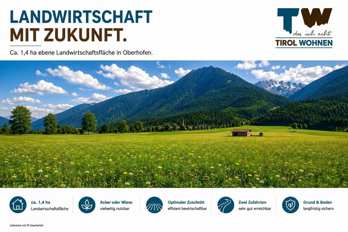 Grundstück kaufen in Innsbruck-Land – 14 100 m², € 324.300