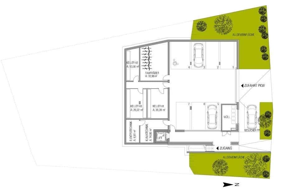 4-Zimmer-Wohnung kaufen in Graz – 96 m², € 699.000 – Bild 6 von 8