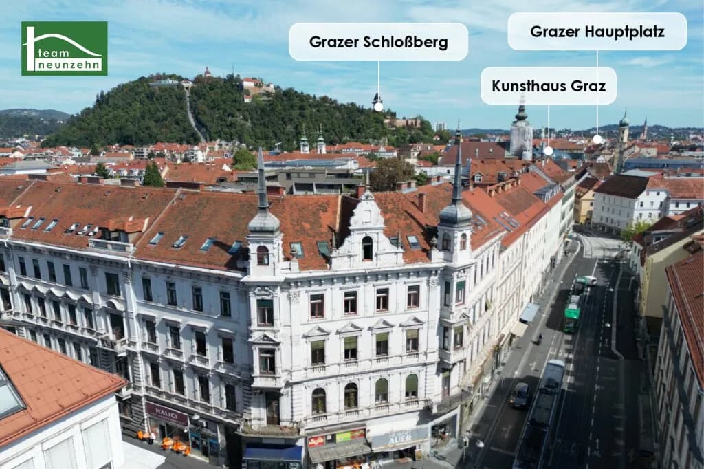 3-Zimmer-Wohnung mieten in Graz – 120,82 m², € 1.453 – Bild 1 von 22