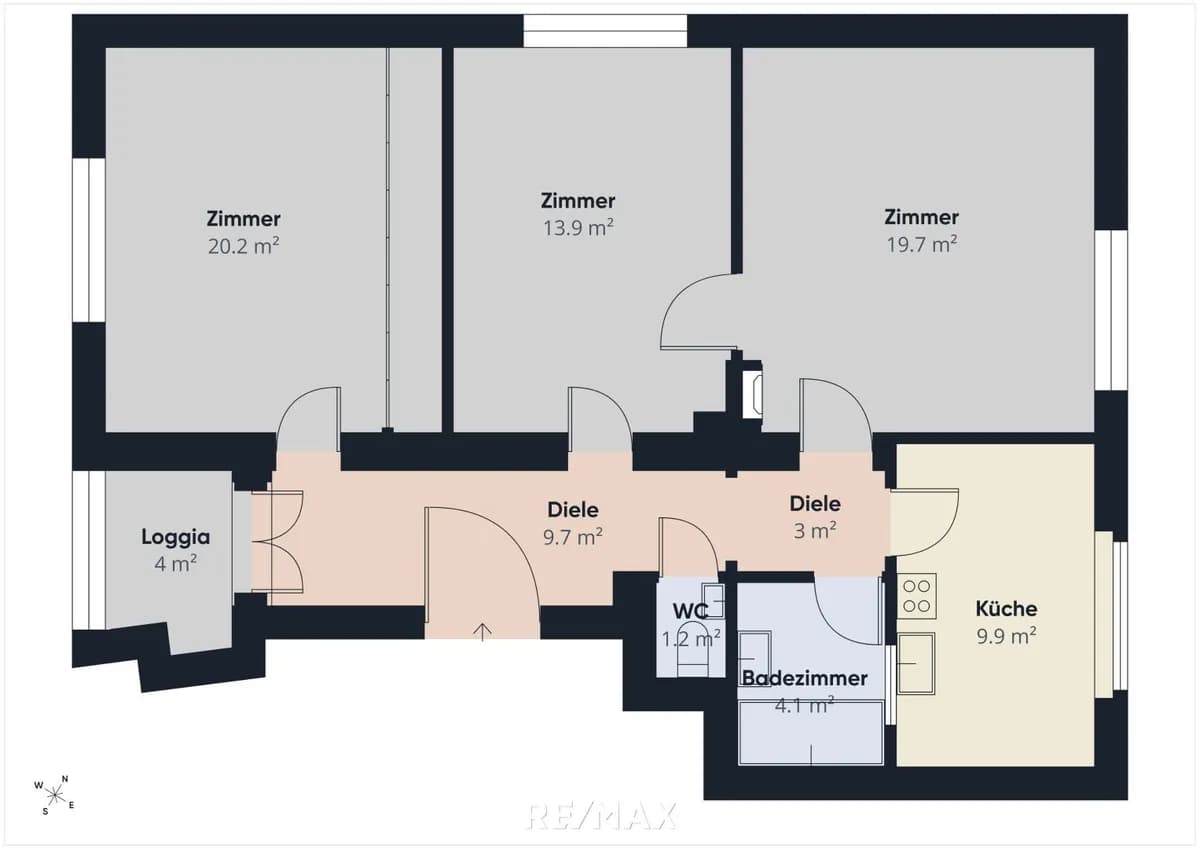 3-Zimmer-Wohnung kaufen in Linz – 86 m², € 224.000 – Bild 14 von 14