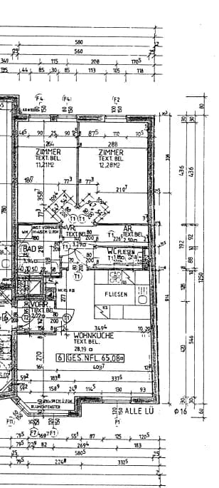3-Zimmer-Wohnung mieten in Wien – 65,08 m², € 910