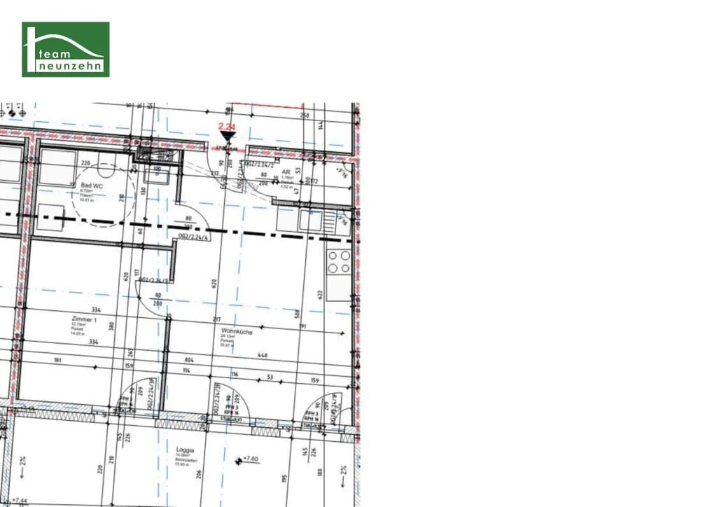 2-Zimmer-Wohnung mieten in Graz – 45,52 m², € 785 – Bild 13 von 13
