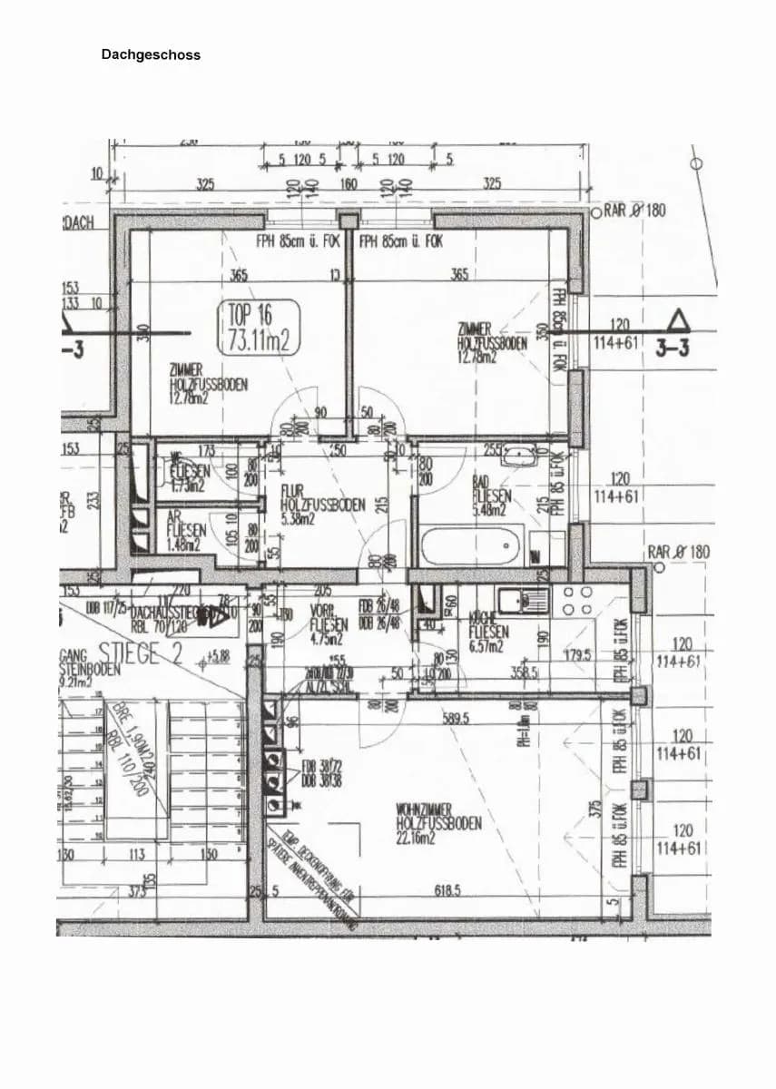 3-Zimmer-Wohnung mieten in Sankt Pölten Land – 73,74 m², € 789 – Bild 12 von 12