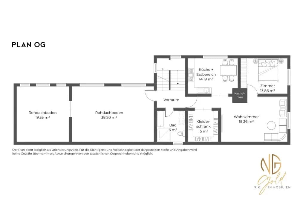 6-Zimmer-Haus kaufen in Oberpullendorf – 189,83 m², € 185.000 – Bild 45 von 46