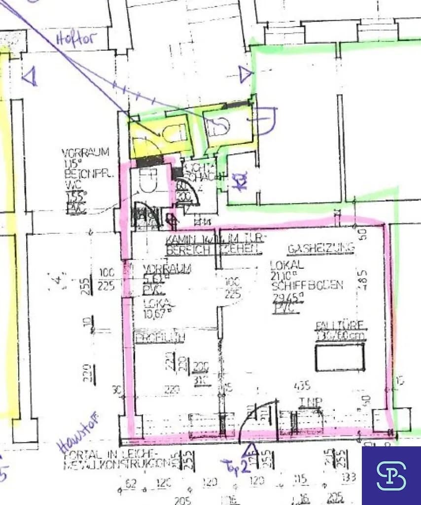 1-Zimmer-Gewerbeimmobilie mieten in Wien – 37 m², € 1.047 – Bild 13 von 13