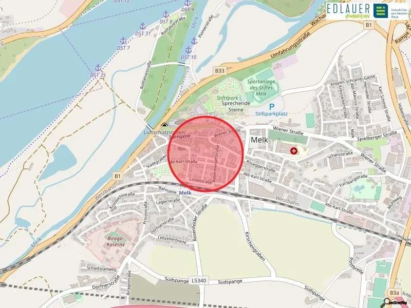 2-Zimmer-Gewerbeimmobilie mieten in Melk – 179 m², € 1.083 – Bild 9 von 9