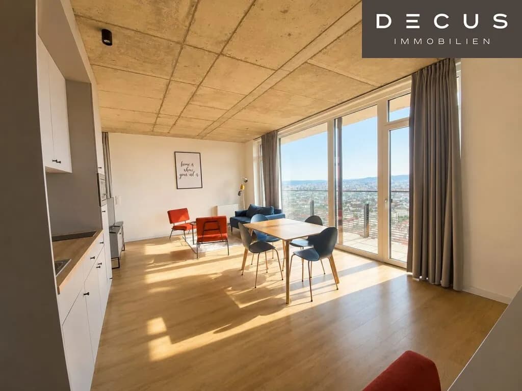 1-Zimmer-Wohnung mieten in Wien – 44 m², € 1.444