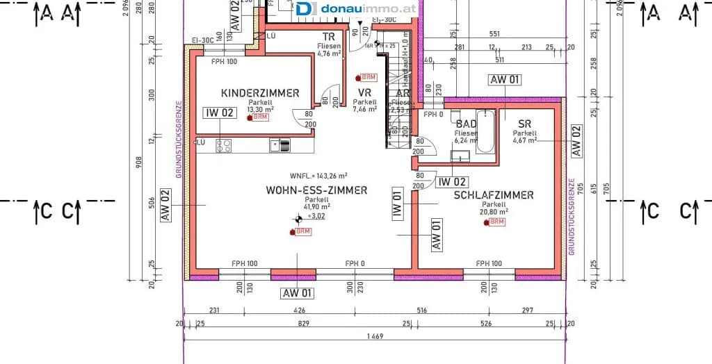 4-Zimmer-Wohnung kaufen in Bruck an der Leitha – 143,26 m², € 499.000 – Bild 20 von 21