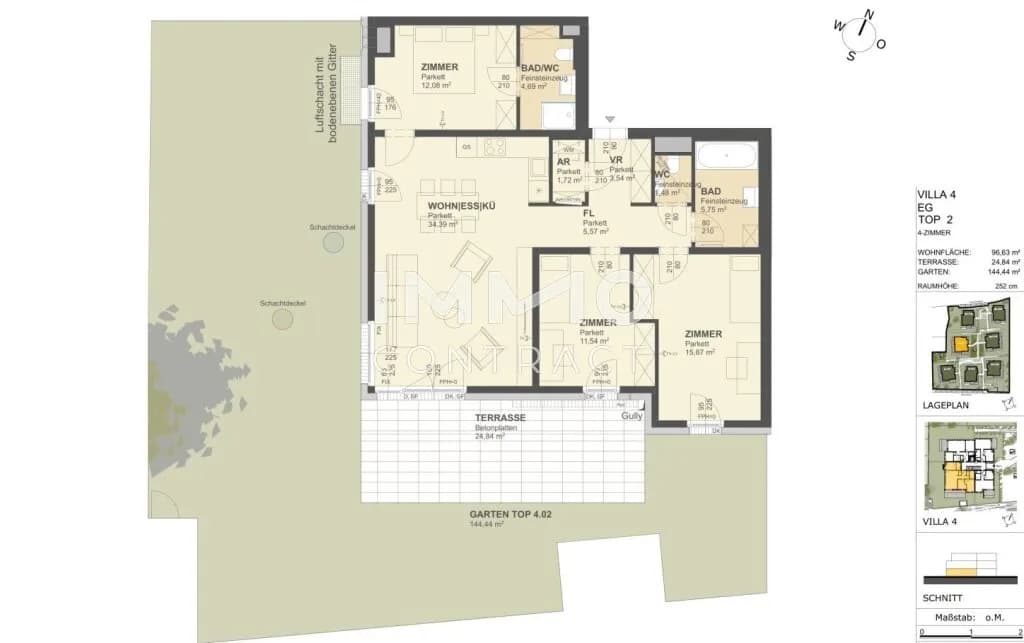4-Zimmer-Wohnung kaufen in Krems an der Donau – 96,63 m², € 630.000 – Bild 2 von 17