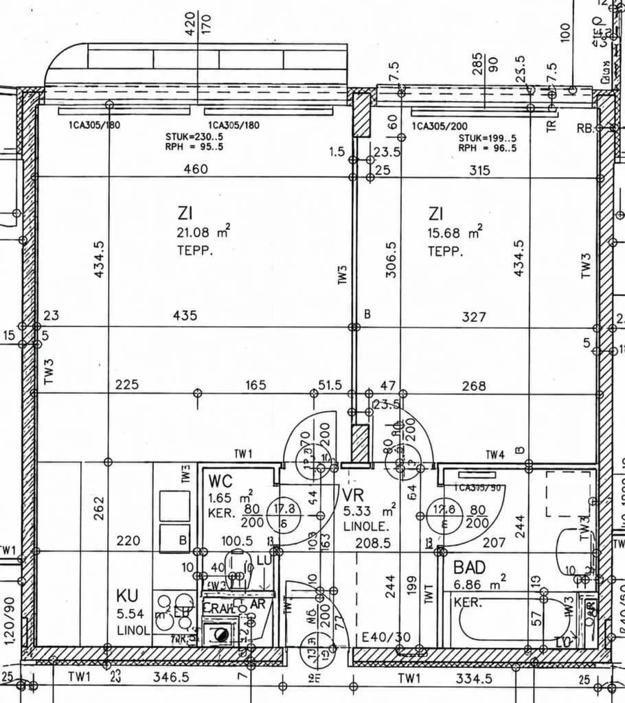 2-Zimmer-Wohnung mieten in Wien – 55 m², € 1.200 – Bild 11 von 11
