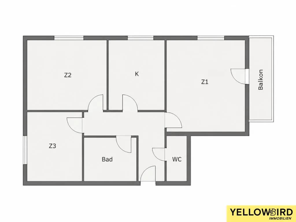 3-Zimmer-Wohnung mieten in Wien – 80 m², € 1.621 – Bild 25 von 25