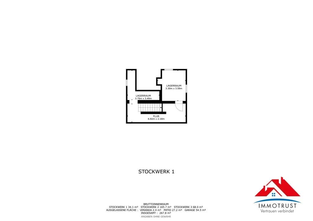 6-Zimmer-Haus kaufen in Klagenfurt – 145,1 m², € 539.000 – Bild 21 von 23