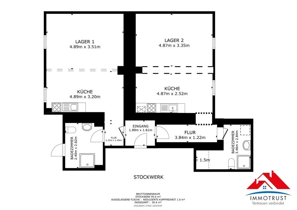 Gewerbeimmobilie kaufen in Klagenfurt – 85 m², € 39.000 – Bild 11 von 11