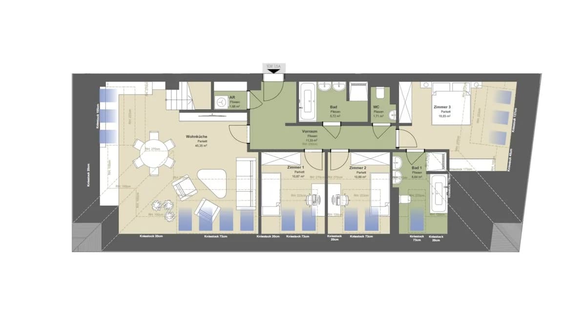 4-Zimmer-Wohnung kaufen in Wien – 114,72 m², € 820.000 – Bild 22 von 29