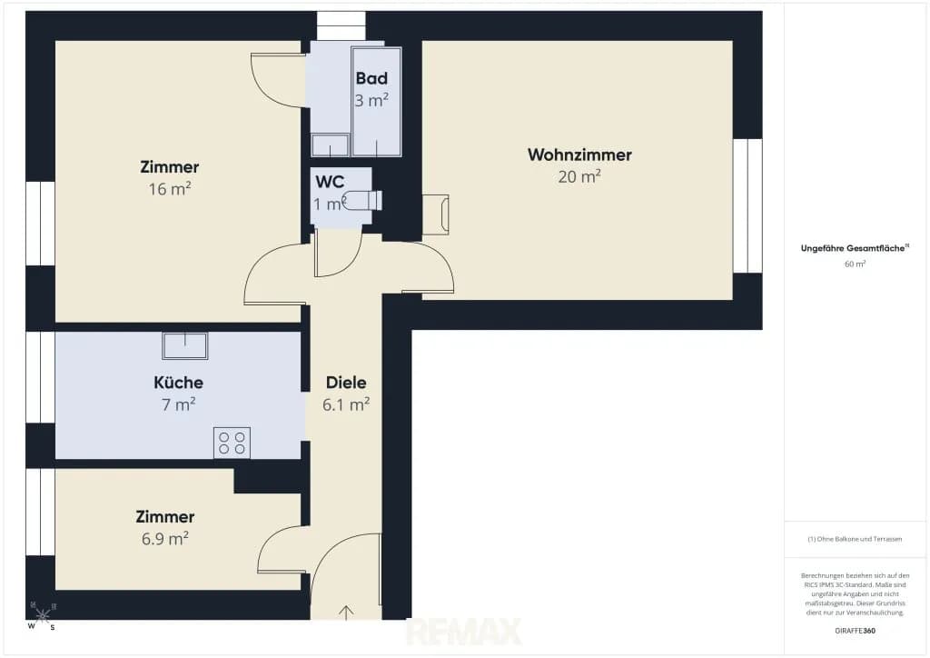 2-Zimmer-Wohnung kaufen in Eisenstadt – 60 m², € 139.000 – Bild 9 von 9