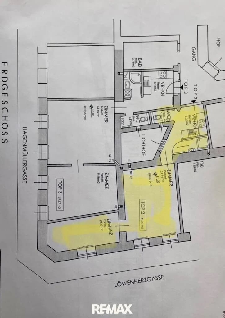 2-Zimmer-Wohnung kaufen in Wien – 45 m², € 185.000 – Bild 9 von 9