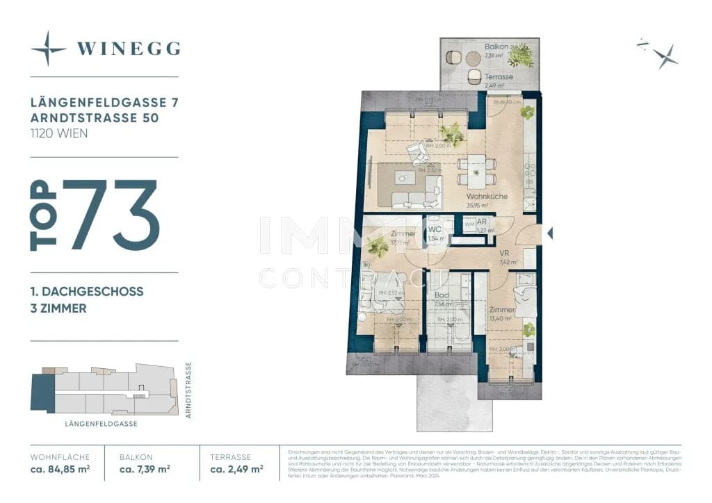 3-Zimmer-Wohnung kaufen in Wien – 84,85 m², € 649.000 – Bild 16 von 16