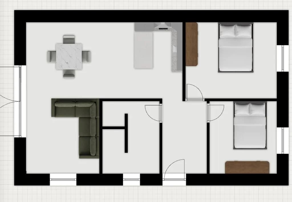 3-Zimmer-Wohnung kaufen in Vöcklabruck – 70 m², € 309.900 – Bild 2 von 3