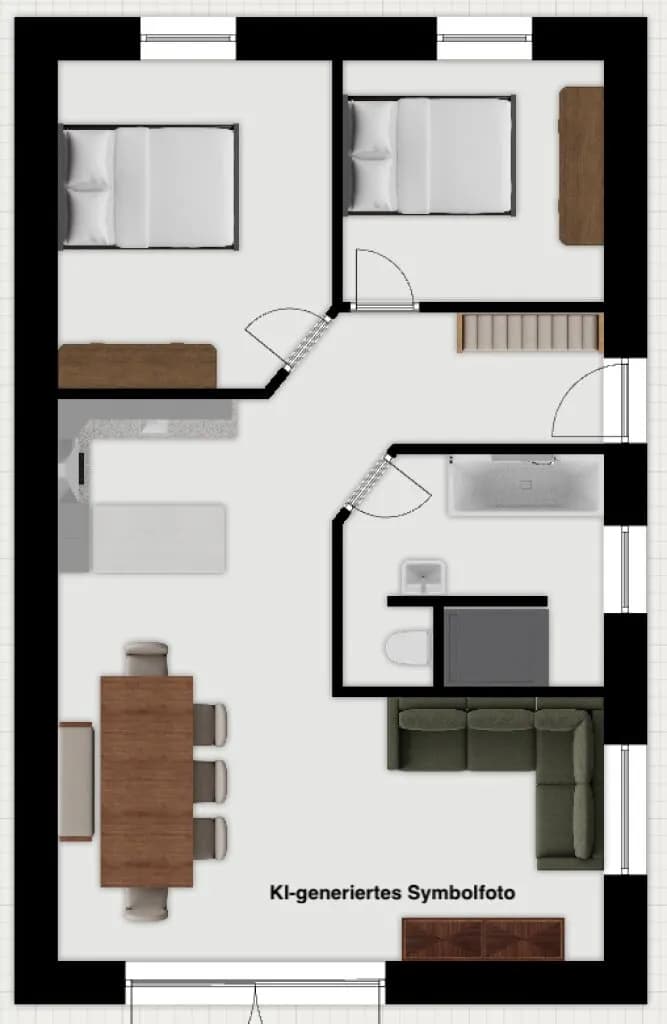3-Zimmer-Wohnung kaufen in Vöcklabruck – 70 m², € 309.900 – Bild 3 von 3