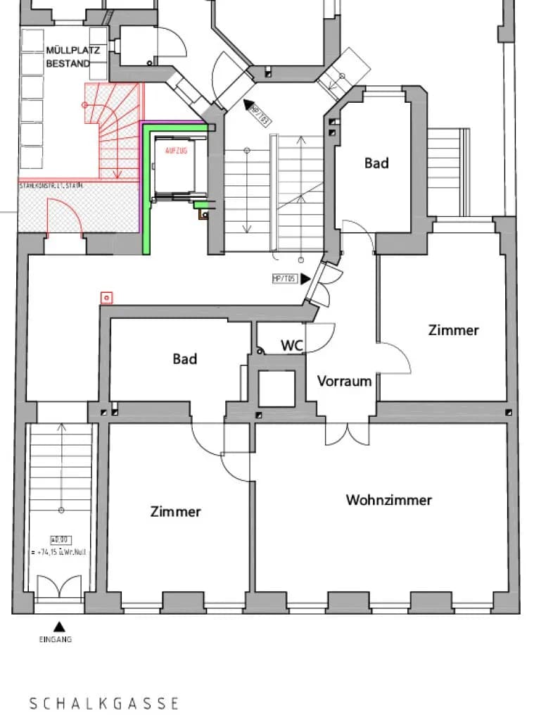 3-Zimmer-Wohnung kaufen in Wien – 87,53 m², € 649.000 – Bild 22 von 22
