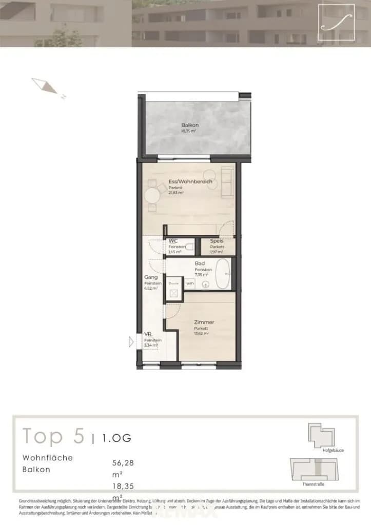 Wohnung kaufen in Linz Land – 56 m² – Bild 13 von 29