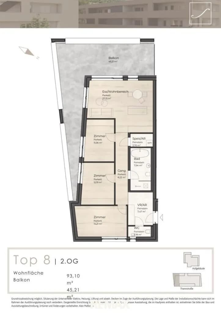 Wohnung kaufen in Linz Land – 56 m² – Bild 16 von 29