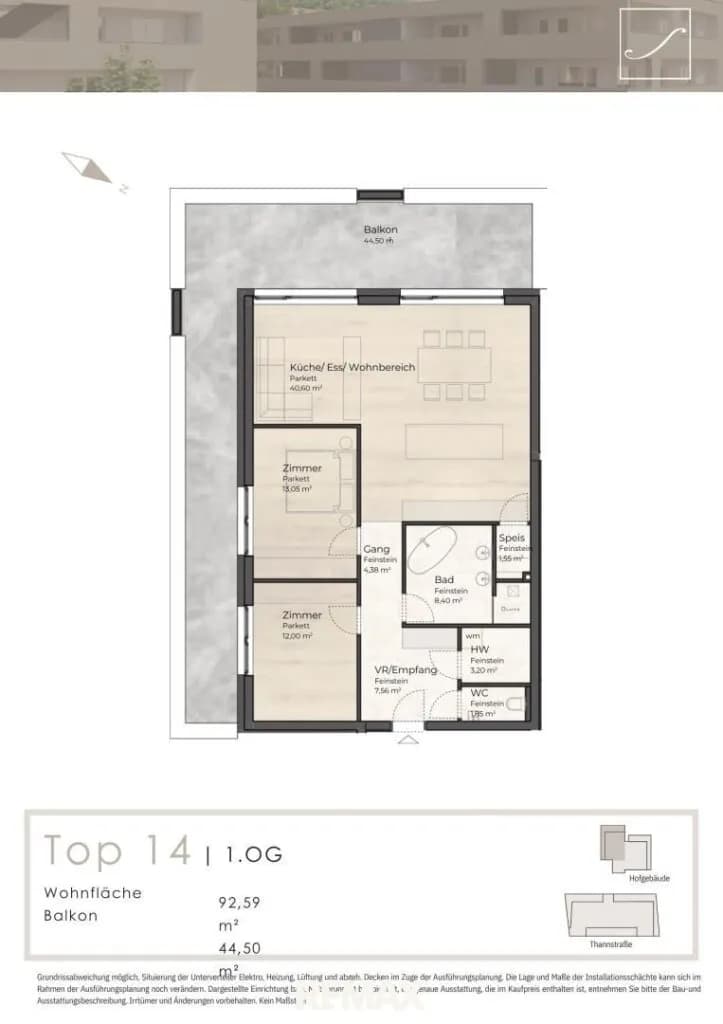 Wohnung kaufen in Linz Land – 56 m² – Bild 23 von 29