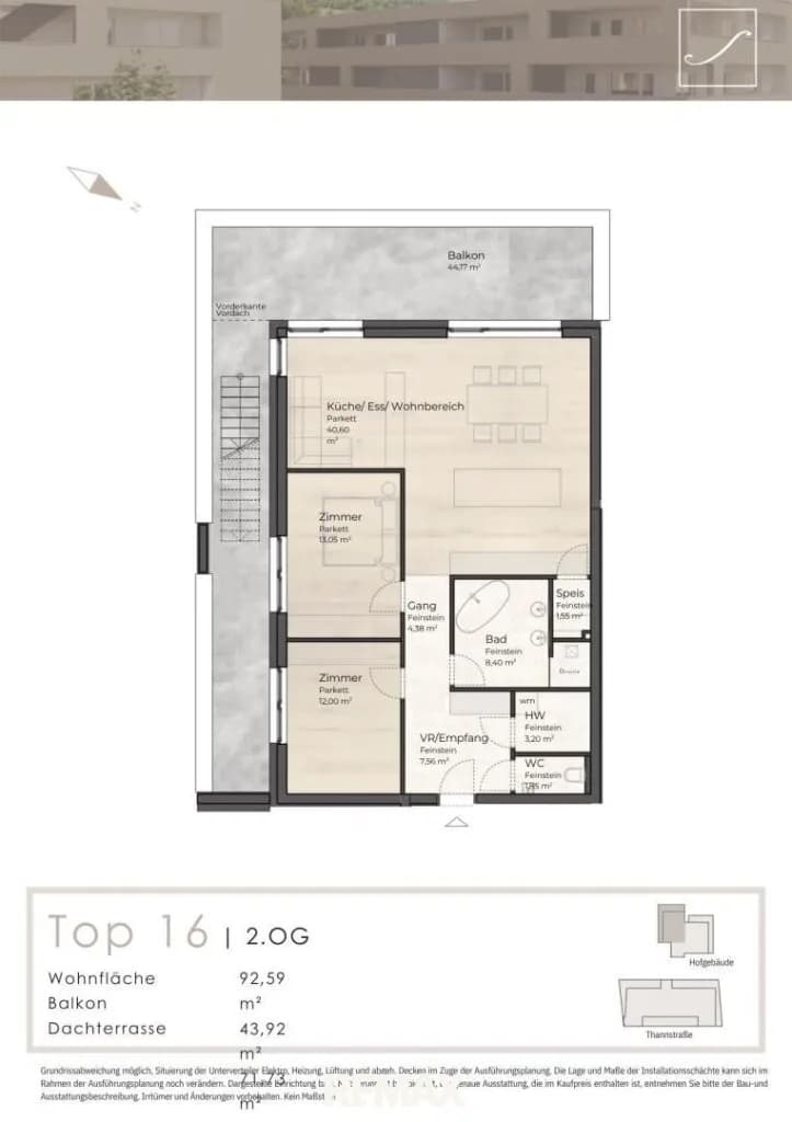 3-Zimmer-Wohnung kaufen in Linz Land – 92,59 m², € 719.000 – Bild 11 von 13
