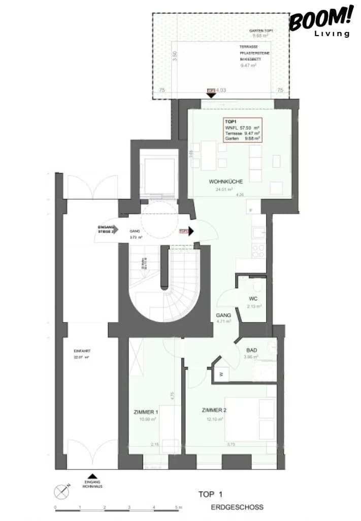 3-Zimmer-Wohnung kaufen in Wien – 67,01 m², € 350.000 – Bild 13 von 13
