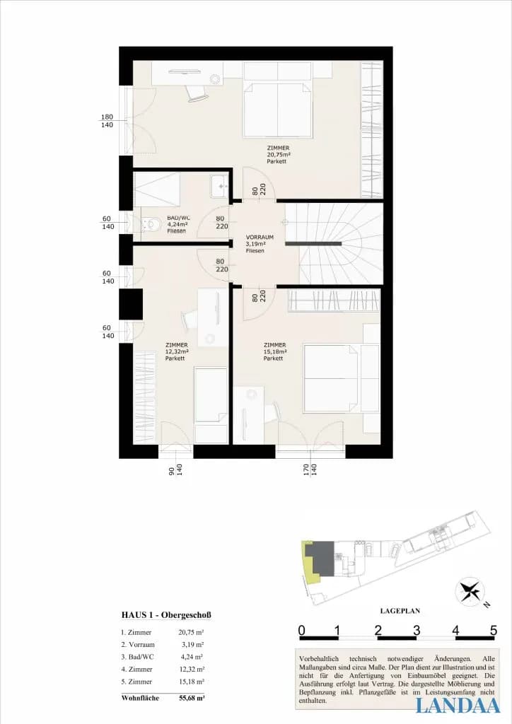 5-Zimmer-Haus kaufen in Korneuburg – 133 m², € 549.000 – Bild 25 von 26