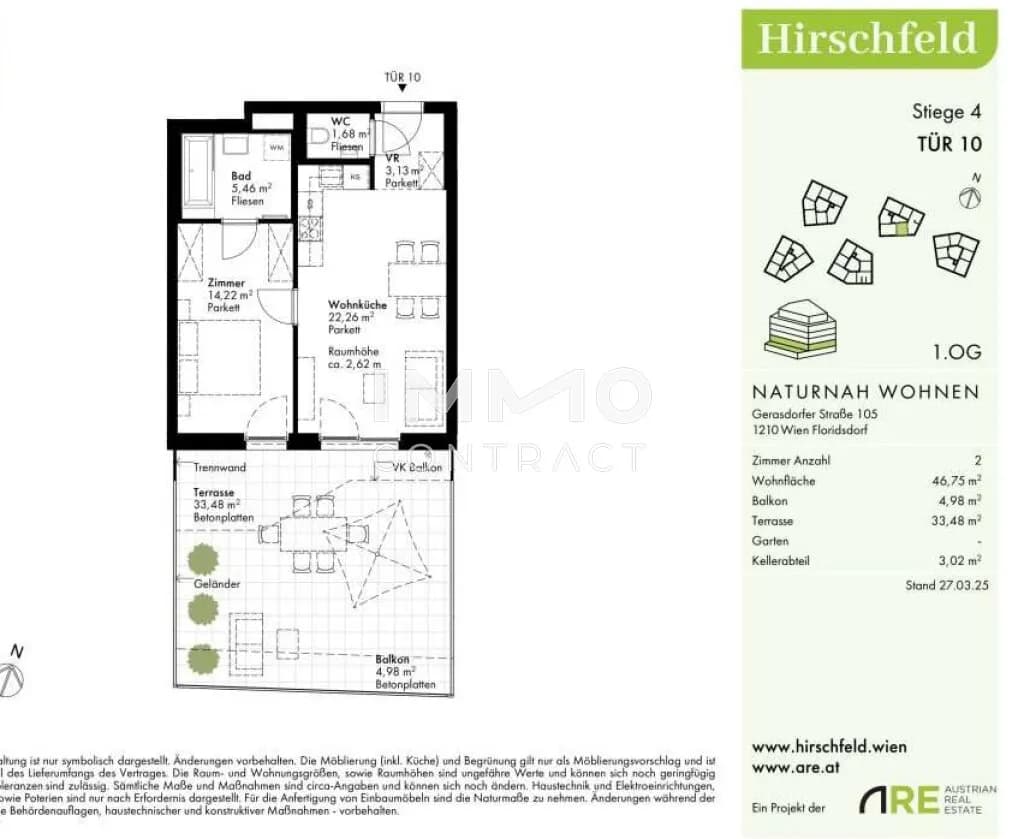 2-Zimmer-Wohnung kaufen in Wien – 46,75 m², € 298.000 – Bild 10 von 10