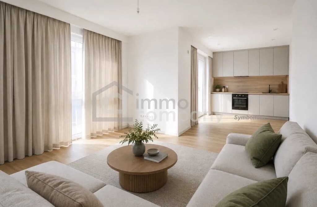 3-Zimmer-Wohnung kaufen in Wien – 55,35 m², € 357.700 – Bild 1 von 8