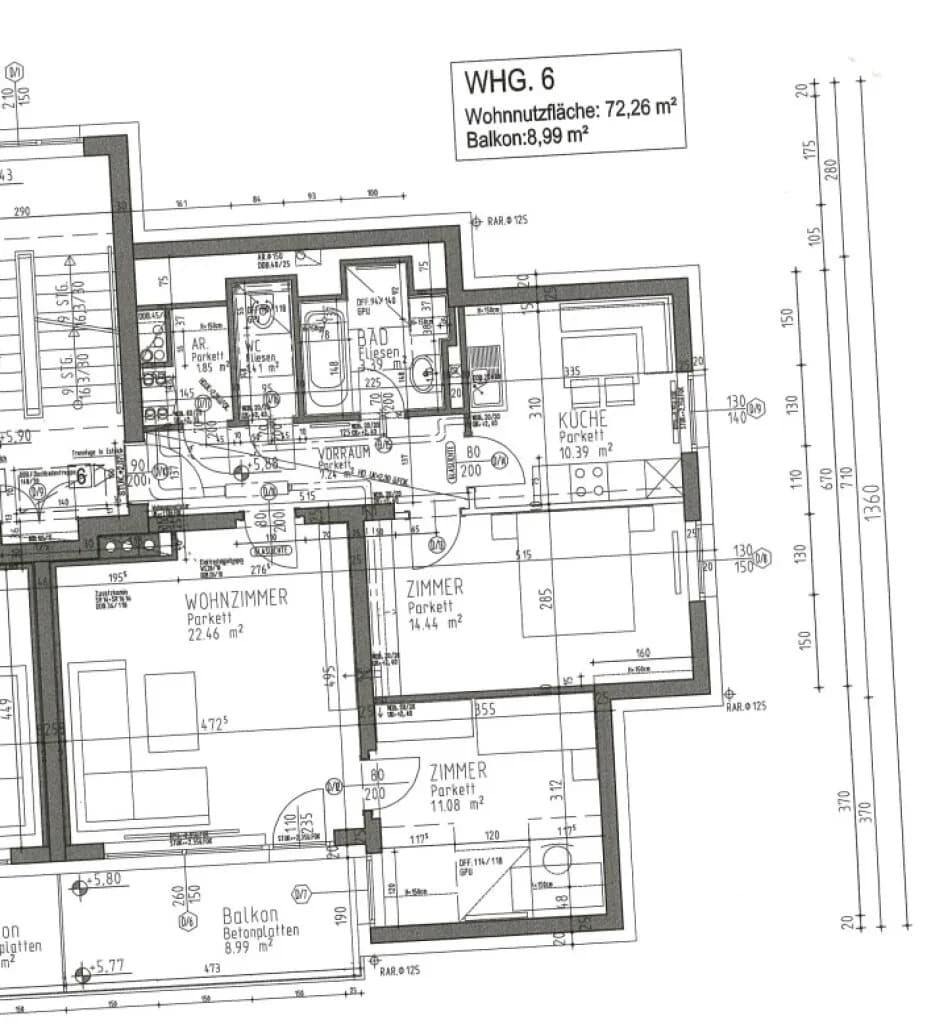 3-Zimmer-Wohnung mieten in Melk – 72,26 m², € 690 – Bild 7 von 7