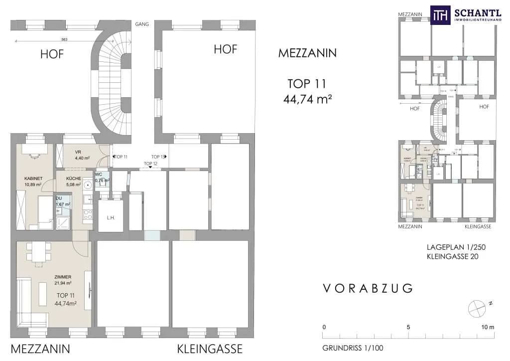2-Zimmer-Wohnung kaufen in Wien – 44,74 m², € 264.000 – Bild 26 von 26