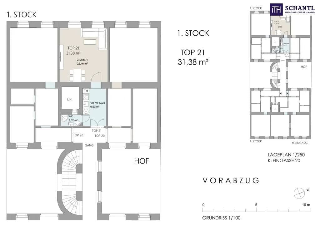 1-Zimmer-Wohnung kaufen in Wien – 31,09 m², € 210.000 – Bild 15 von 15