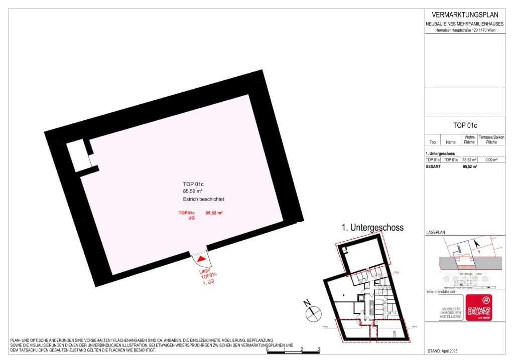 1-Zimmer-Gewerbeimmobilie mieten in Wien – 86 m², € 983 – Bild 12 von 12