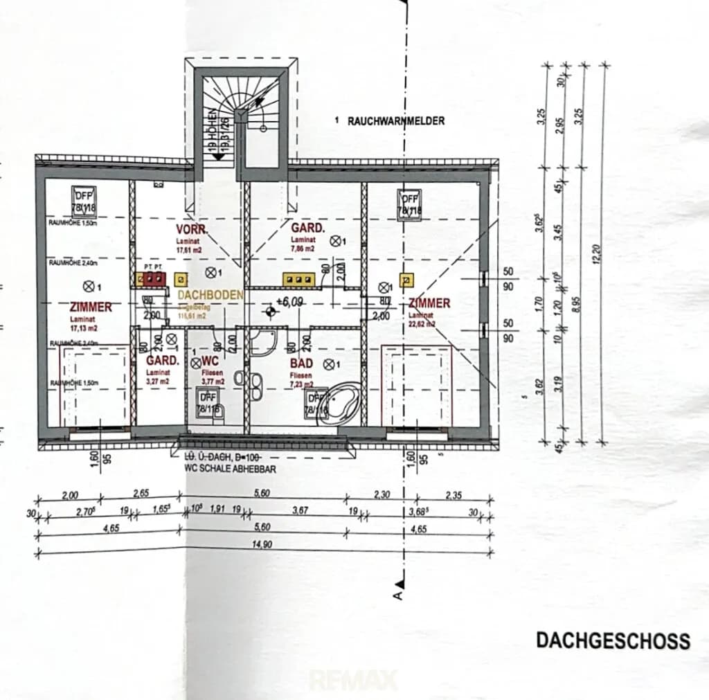 7-Zimmer-Haus mieten in Wien – 294 m², € 4.900 – Bild 15 von 16