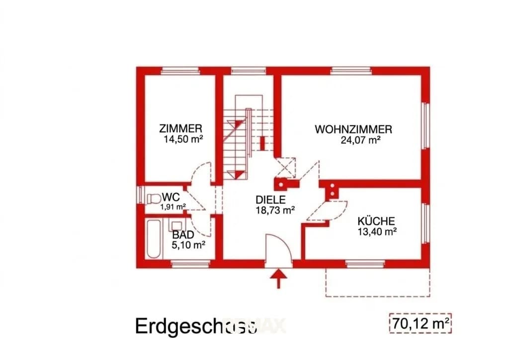 2-Zimmer-Haus kaufen in Neunkirchen – 70 m², € 319.000 – Bild 25 von 26
