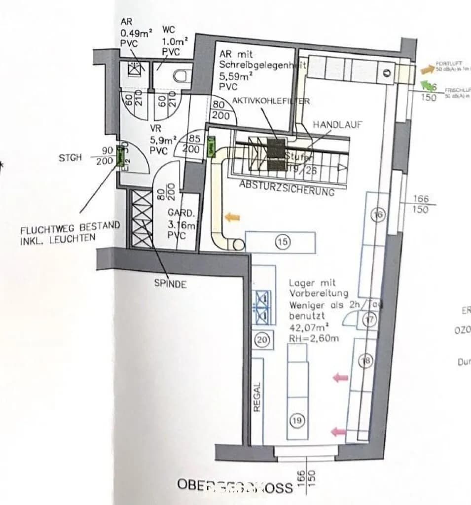 Gewerbeimmobilie mieten in Wien – 113 m², € 6.000 – Bild 5 von 5