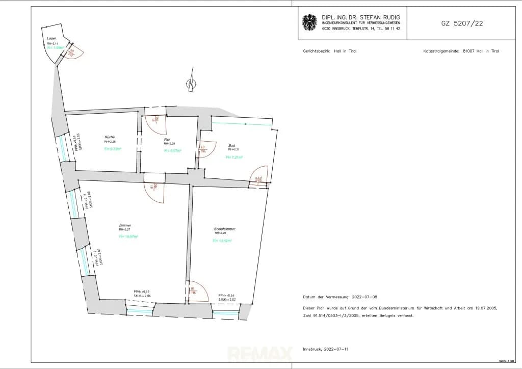 2-Zimmer-Immobilie kaufen in Innsbruck-Land – 50,59 m², € 298.000 – Bild 12 von 12