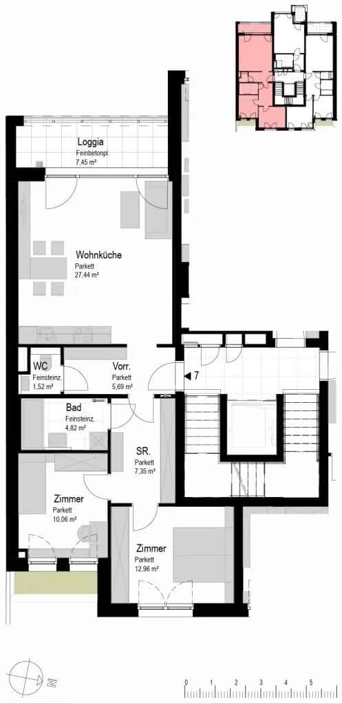 3-Zimmer-Wohnung kaufen in Wien – 69,84 m², € 399.000 – Bild 25 von 25